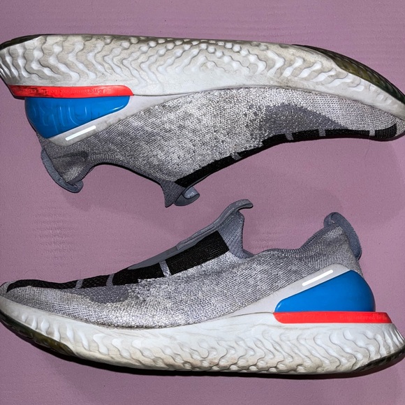 2019 Nike  Epic Phantom React Flyknit JDI 'Indigo Fog'. Used Sz 11.5 - Picture 2 of 5